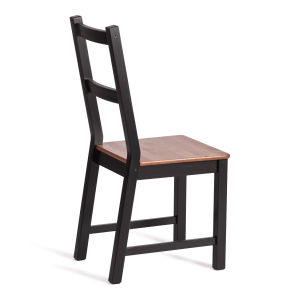 Стул Соната коричневый, дерево, твердое сиденье, без подлокотников