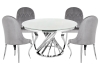 Обеденная группа Аган gray, white