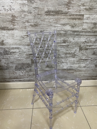 Стул N-103 Chiavari Diamond прозрачный банкетный разборный