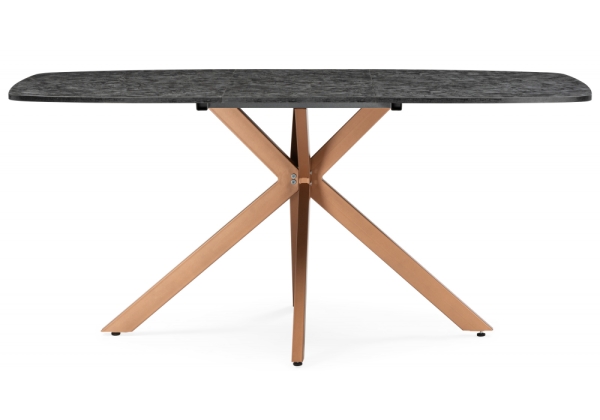 Стол деревянный Кортез 116(160)x77 раздвижной малави, медь