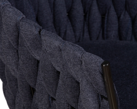 Стул обеденный MATILDA синяя ткань LAR-275-29