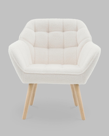 Кресло Вэйл тэдди белый