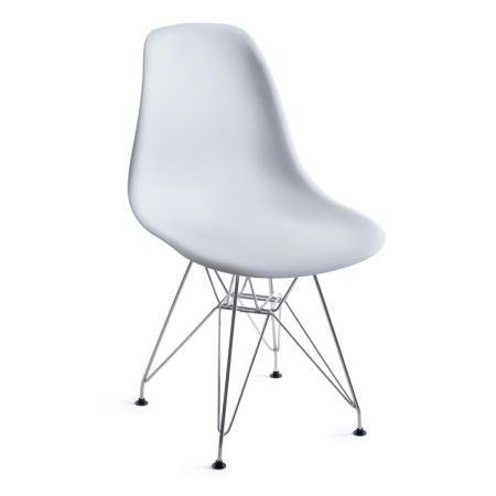 Стул Secret De Maison CINDY IRON CHAIR (EAMES) (mod. 002)металл, пластик, 51x46x82,5, белый