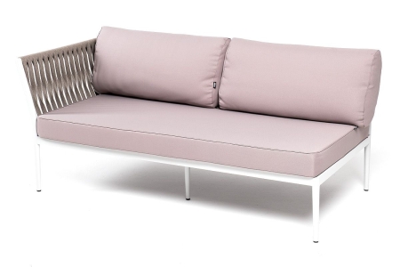 Модуль диванный "Касабланка" правый, каркас из алюминия