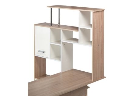 Стол КС-15 левый дуб сонома