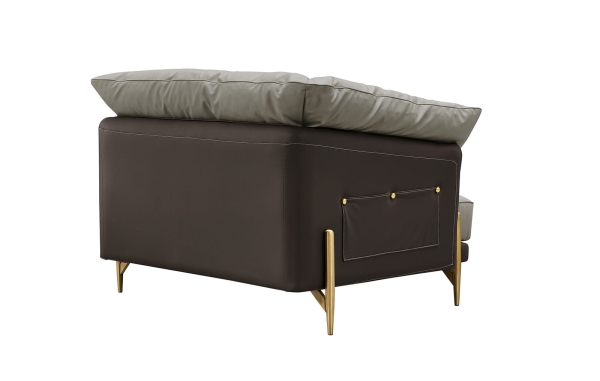 Кресло ARTE NAPPA SF035 серый