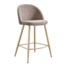 Стул полубарный 373B-2 бежевый TD3052-11, дерево