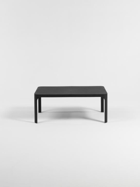 Столик пластиковый журнальный Net Table 100 черный Столик пластиковый журнальный Net Table 100 черный