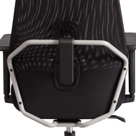 Кресло Matrix черный, ткань, металл, пластик, мягкое сиденье, с подлокотниками