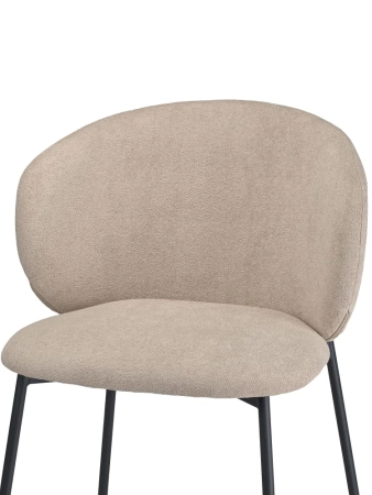 Стул для кухни SOLIS бежевый букле MOSS 130, комплект 2шт