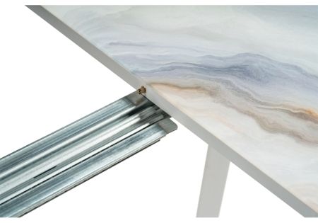 Стол Кловис кианит, белый