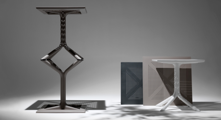 Стол пластиковый обеденный Clip 70 белый Стол пластиковый обеденный Clip 70 белый