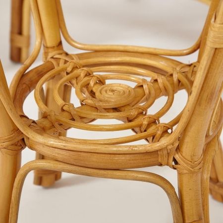 КОМПЛЕКТ " NEW BOGOTA " (диван + 2 кресла + стол со стеклом) с подушками