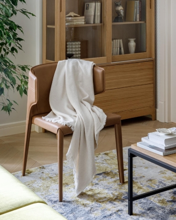 Стул Арманд экокожа коричневый