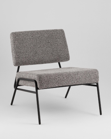 Кресло Теллинг шенилл серый