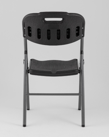 Стул складной банкетный черный пластиковый