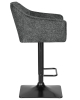 Набор 2 шт Стул барный RALF, серый твид (LEO11)