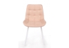 Стул на металлокаркасе Челси П бежевый (zd 210), белый