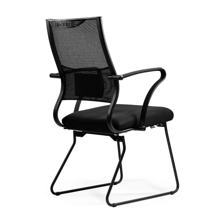 Кресло ErgoLife Sit Air M3-290K неповоротное основание, каркас стальной с полимерным покрытием черного цвета