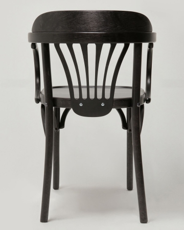 Деревянный стул Венский венге с твердым сиденьем