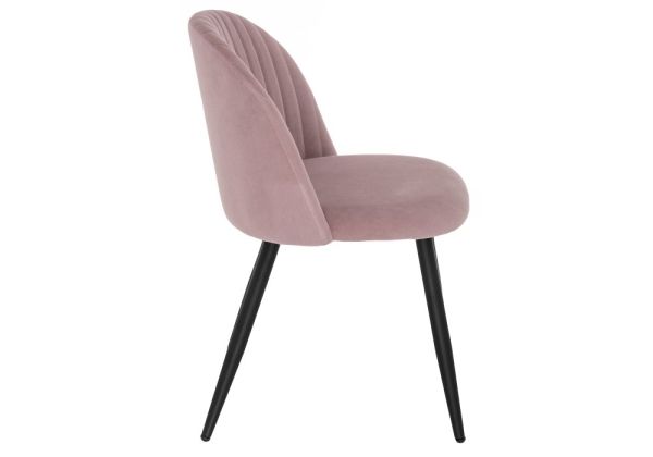 Стул Gabi 1 светло-фиолетовый, черный