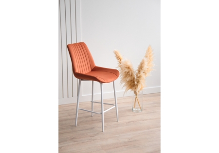 Барный стул Седа терракотовый (zd 432), белый