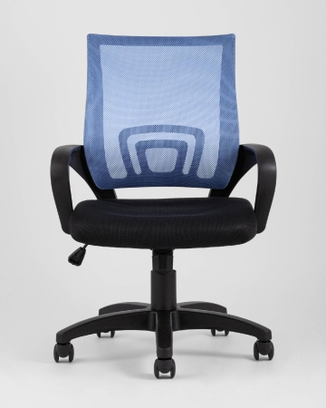 Кресло офисное Simple TopChairs голубое