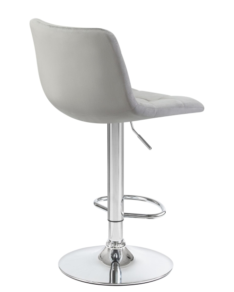 Набор 2 шт Стул барный TAILOR, серый велюр (MJ9-75)