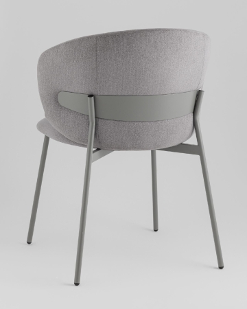 Стул Блейз велюр серый Стул Блейз велюр серый