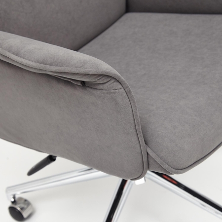 Кресло CHARM флок, серый, 29