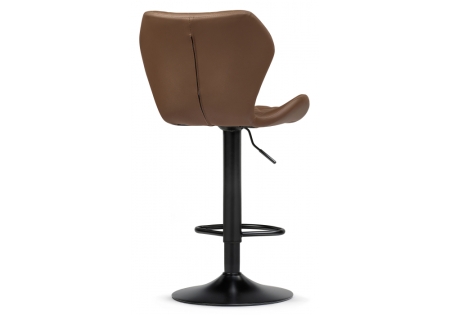 Барный стул Porch коричневый, черный