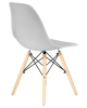 Стул обеденный DSW ножки светлый бук, светло-серый GR-01
