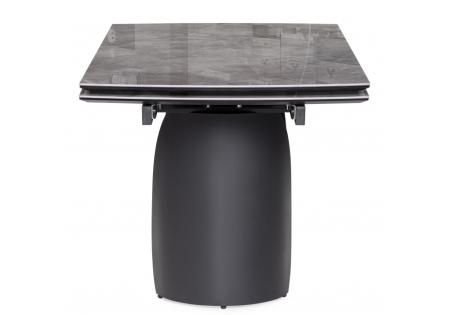 Керамический стол Готланд 180(240)х90х79 черный