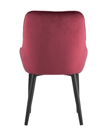 Стул Диана велюр бордовый