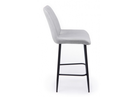 Барный стул Седа 360 светло-серый (zd 960), черный np