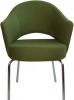 Кресло с обивкой Beon A621 зеленый