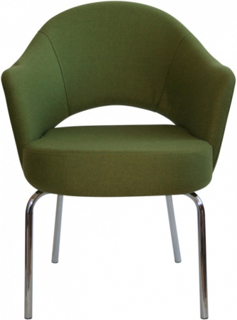 Кресло с обивкой Beon A621 зеленый