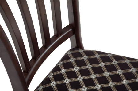 Стул Ланна тон 317 темно-коричневый, ткань Афитап компаньон коричневый