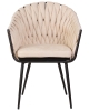 Стул обеденный MATILDA бежевая ткань LAR 275-1