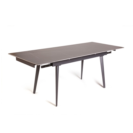 Стол раскладной Buren (140+30+30) керамика черный