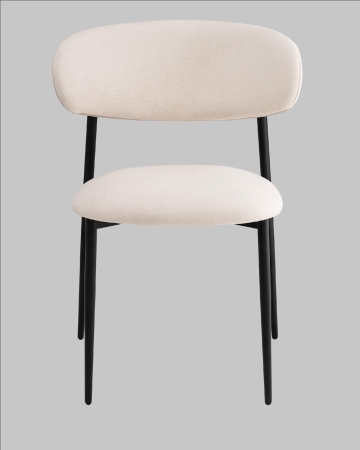 Стул Килиан велюр молочный