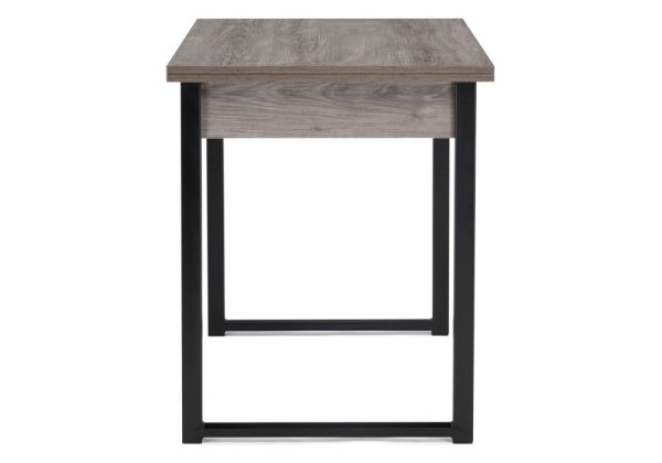 Стол деревянный Ибби 90(128)х64х77 рошелье, черный матовый