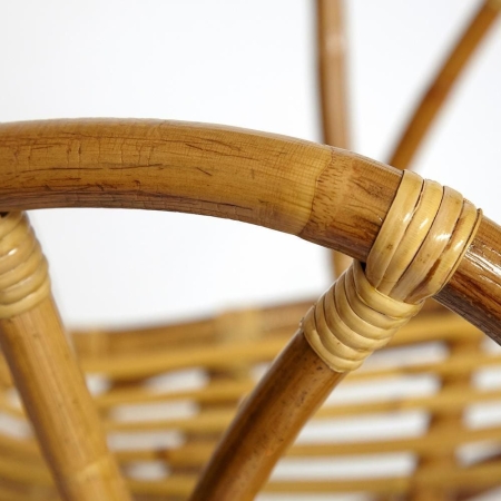 Комплект террасный AKIRA с подушкой 54х60х78 см, D 46х40 см, натуральный