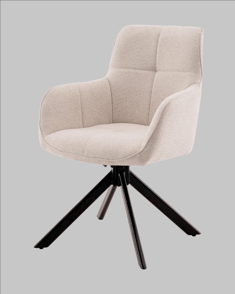 Стул обеденный Edme кремовый