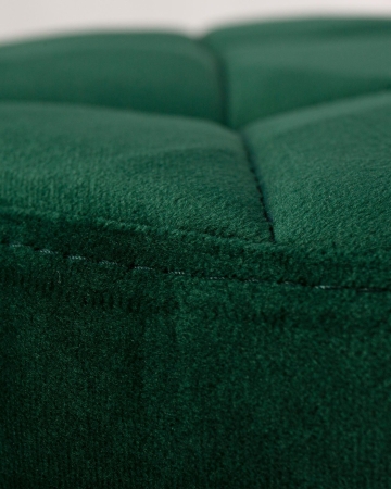 Набор 2 шт Табурет барный BRUNO, зеленый велюр (MJ9-88)