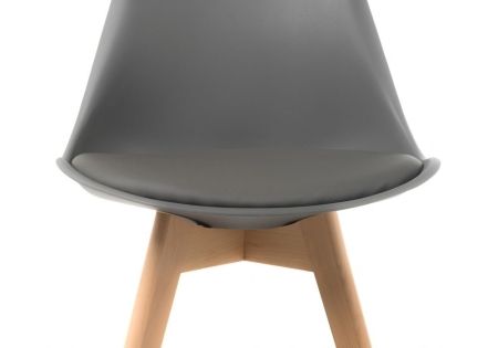 Стул деревянный Bonus темно-серый