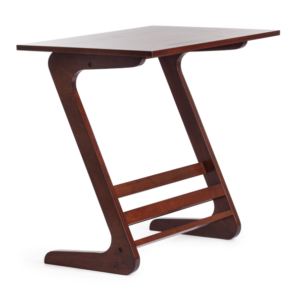 Стол письменный FARGO (ST-309) дерево гевея, МДФ, 80х55х76 см, темный орех Стол письменный FARGO (ST-309) дерево гевея, МДФ, 80х55х76 см, темный орех