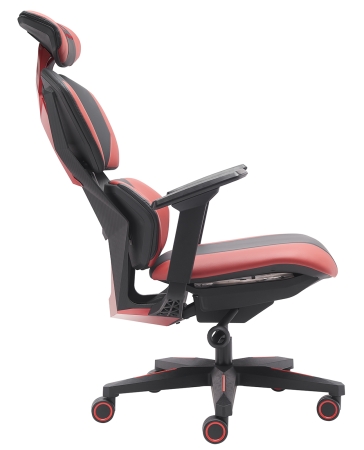Стул для геймера Tiger экокожа красный