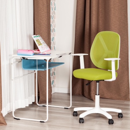 Кресло PLAY белый, зеленый