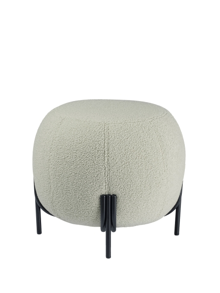 Пуф круглый Флойд шалфейный экомех HUSH 690